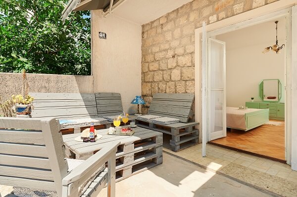 Cozy sitting area