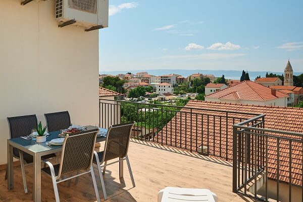 Outside dining table