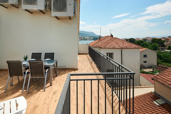 Terrace with the view